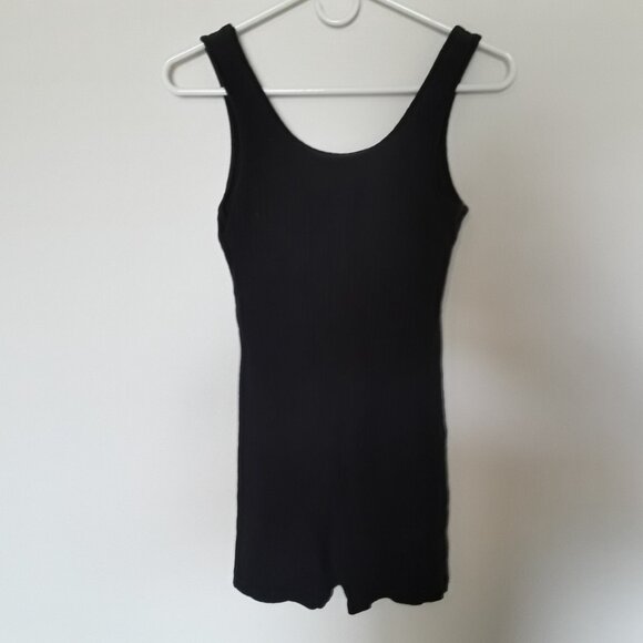 Women's Shein Size Small Black Shorts Bodysuit - Picture 3 of 5